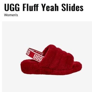 Fluffy UGG slippers